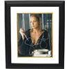 Image 1 : Sharon Stone Signed Basic Instinct 2 11X14 Photo Custom Framed Holding Ice Pick- PSA Hologram (Enter