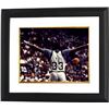 Image 1 : Patrick Ewing Signed Georgetown Hoyas 8X10 Photo Custom Framed (Arms Out)- Steiner Hologram