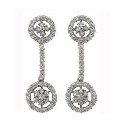 Sterling Silver-CZ Earrings