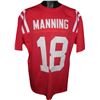 Image 1 : Archie Manning Ole Miss Rebels Unsigned Red TB Prostyle Jersey XL