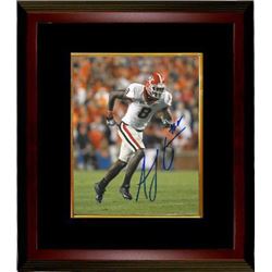 AJ Green Signed Georgia Bulldogs 16X20 Photo Custom Framed