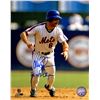 Image 1 : Wally Backman Signed New York Mets On Base Action 8X10 Photo W/86 WS Champs