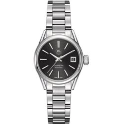 Tag Heuer  Carrera Automatic Black Dial 28Mm  Women Watch