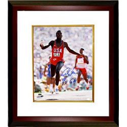 Carl Lewis Signed Team USA 16X20 Photo 9 X GM Custom Framed- Tri-Star Hologram