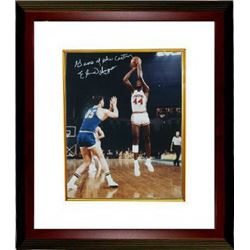 Elvin Hayes Signed Houston Cougars 16X20 Photo Vs UCLA 1968 Game Of The Century Custom Framed