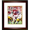 Image 1 : AJ Hawk Signed Ohio State Buckeyes 8X10 Photo Custom Framed