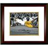 Image 1 : Theo Riddick Signed Notre Dame Fighting Irish 8X10 Spotlight Photo Custom Framed