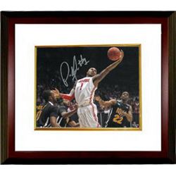 Deshaun Thomas Signed Ohio State Buckeyes 8X10 Photo Custom Framed (Rebound-White Jersey)