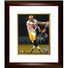 Image 1 : Brett Favre Signed Green Bay Packers 8X10 Photo Custom Framed (Scramble)- Favre Hologram