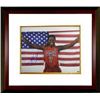 Image 1 : Sheryl Swoopes Signed 16X20 Photo Custom Framed Team USA Olympics W/ US Flag 3X Gold (WNBA Basketbal