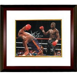 James "Lights Out" Toney Signed Boxing 16X20 Knockout Photo Custom Framed Vs "Prince" Charles Willia