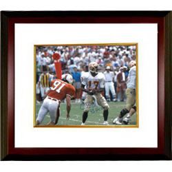 Charlie Ward Signed Florida State Seminoles 16X20 Photo Custom Framed 93 Heisman (Horizontal)