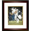Image 1 : Jim Kiick Signed Miami Dolphins 16X20 Photo Custom Framed Dual 1972 Perfect Season & 17-0