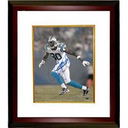 Dwayne Jarrett Signed Carolina Panthers 16X20 Photo Custom Framed- Jarrett Hologram