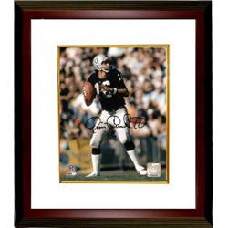 Jim Plunkett Signed Raiders 8X10 Photo Custom Framed