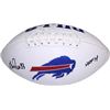 Image 1 : Andre Reed Signed Buffalo Bills White Logo Football HOF 14- JSA Hologram