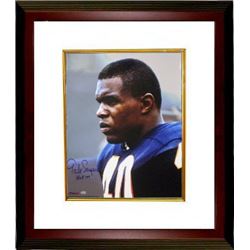 Gale Sayers Signed Chicago Bears 16X20 Photo Custom Framed HOF 77