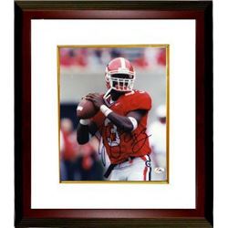 DJ Shockley Signed Georgia Bulldogs 8X10 Photo Custom Framed