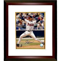 Tom Glavine Signed Atlanta Braves 8X10 Photo Custom Framed