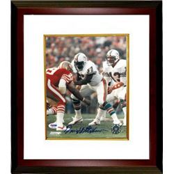 Dwight Stephenson Signed Miami Dolphins 8X10 Photo Custom Framed- PSA DNA Hologram