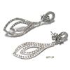 Image 1 : Sterling Silver Cz Earring