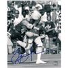 Image 1 : Eric Dickerson Signed Southern Methodist Mustangs 8X10 B&W Photo (Pony Express)