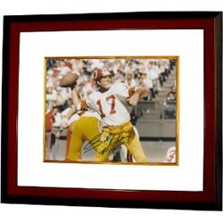 Billy Kilmer Signed Washington Redskins 8X10 Photo Custom Framed