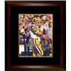 Image 1 : Jack Youngblood Signed Los Angeles Rams 8X10 Photo Custom Framed HOF 01 (Silver Sig)