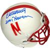 Image 1 : Eric Crouch Signed Nebraska Cornhuskers Authentic Schutt Mini Helmet 2001 Heisman