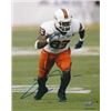 Image 1 : Sinorice Moss Signed Miami Hurricanes 16X20 Photo