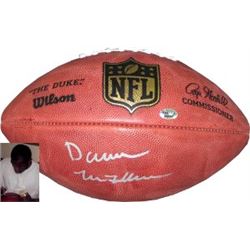 Darren Mcfadden Signed Official NFL Duke Football (Dallas Cowboys)