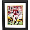 Image 1 : AJ Hawk Signed Ohio State Buckeyes 8X10 Photo Custom Framed