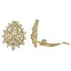 Image 1 : Sterling Silver CZ Clip Earrings