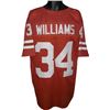 Image 1 : Ricky Williams Texas Longhorns Unsigned Orange Custom Jersey XL