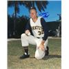 Image 1 : Vern Law Signed Pittsburgh Pirates 8X10 Photo (On Knee)