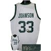 Image 1 : Magic Johnson Signed Michigan State Spartans White Custom Jersey