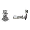 Image 1 : Crystal Stripe Clip Earring