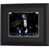 Image 1 : Karl-Anthony Towns Signed Minnesota Timberwolves 8X10 Photo Custom Framed- Steiner Hologram (Dunk Vs