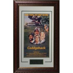 Bill Murray Unsigned Caddyshack Vintage Movie Poster Leather Framed 20X28 (Entertainment/Photo)