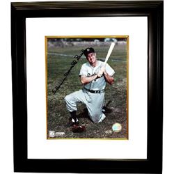 Duke Snider Signed Brooklyn Dodgers 8X10 Photo Custom Framed Full Name