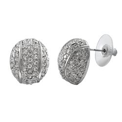Crystal Post Earring