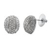 Image 1 : Crystal Post Earring