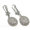Image 2 : Sterling Silver-CZ Earrings