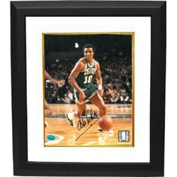 Jo Jo White Signed Boston Celtics 8X10 Photo Custom Framed