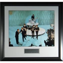 George Harrison Unsigned Beatles 8X10 Photo Framed Ed Sullivan Show (Music/Entertainment)