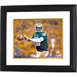 Robert Griffin III Signed Baylor Bears 16X20 Photo Custom Framed (Heisman) (Front View)- JSA Hologra