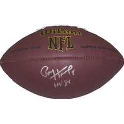 Paul Hornung Signed NFL Wilson Replica Composite Football HOF 86 (Green Bay Packers)- PSA Hologram