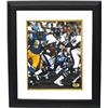 Image 1 : Floyd Little Signed Denver Broncos TB 8X10 Photo Custom Framed HOF 10