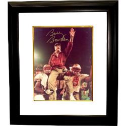 Bobby Bowden Signed Florida State Seminoles 16X20 Photo Custom Framed Carryoff Wave