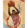 Image 1 : Jerry Stackhouse Signed Philadelphia 76Ers 8X10 Duning Photo Slight Scuff